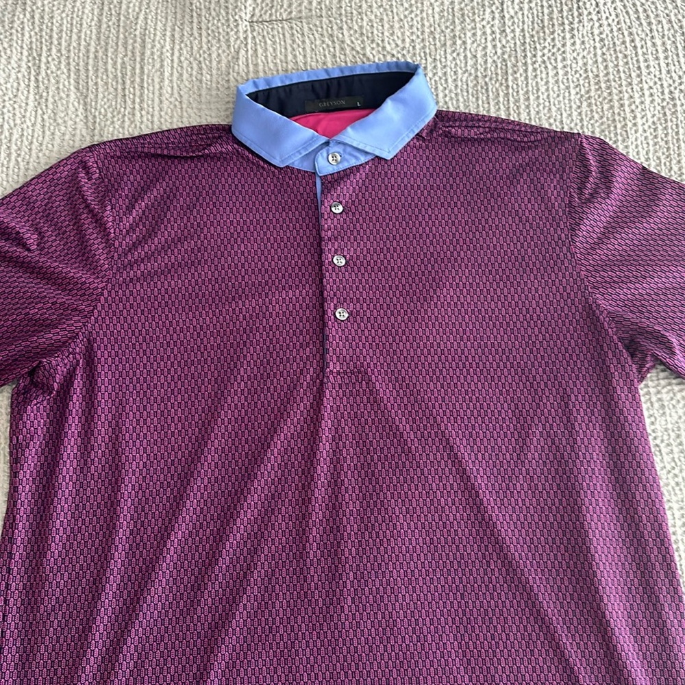 Greyson Golf shirt. Size L